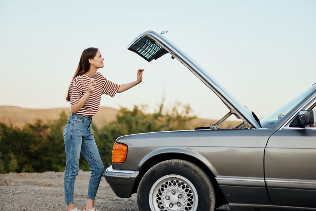 Trusted Classic Car Towing For Vintage Vehicles Near Seattle broken grey car