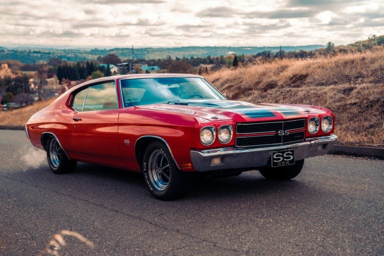 Trusted Classic Car Towing For Vintage Vehicles Near Seattle red car